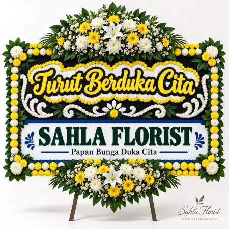 Papan Bunga Duka Sampangan